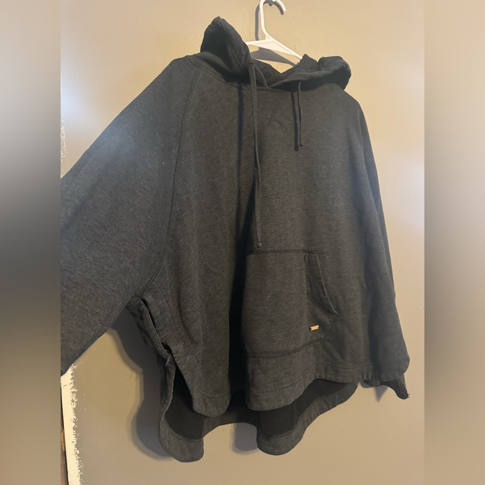 Roots Charcoal Oversized Hoodie Sweater - Picture 2 of 5